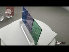 Feuille acrylique Pmma à paillettes dorées, découpée au Laser, 1220x2440mm, 4x8 pieds