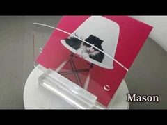 Panneau en plexiglas moulé 100 % lucite, feuille acrylique transparente 4 pieds x 8 pieds