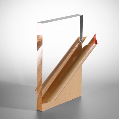 OLEG 93% transparence feuille acrylique mat brillant personnalisation