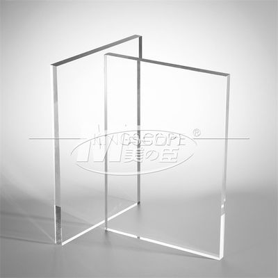 coupe faite sur commande de feuille acrylique d'espace libre d'épaisseur de 2mm à de 200mm