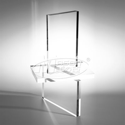 Feuille transparente acrylique 3mm ignifuge imperméable pour l'usage de buffet