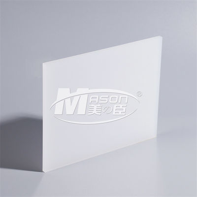 salle de bains de feuille de 2mm Matte Frosted Opaque Color Acrylic