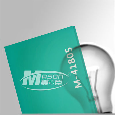 Plaques de plexiglas coloré bleu 4x8 pieds Panneaux en plastique pour murs