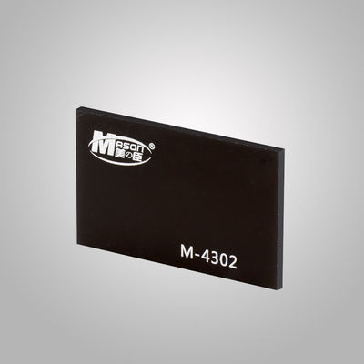 Feuille acrylique de recouvrement 1220x2440mm de Home Depot de mur de jardin en plastique noir