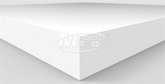 Les panneaux rigides de mousse de feuille blanche de PVC ont augmenté le panneau de mousse de PVC 1220x2440mm
