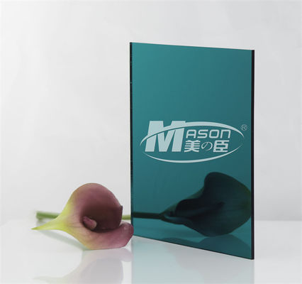 2 feuilles en plastique de miroir de Mylar de feuille acrylique de miroir de manière pour des métiers
