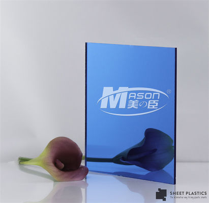 2 feuilles en plastique de miroir de Mylar de feuille acrylique de miroir de manière pour des métiers