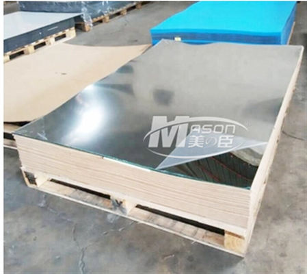 Laser coupant la feuille acrylique argentée 1220x1830mm de miroir de l'or PMMA 2mm