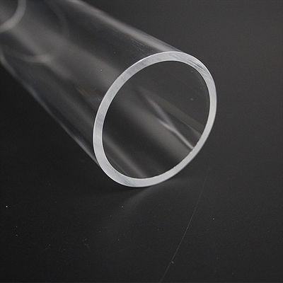 Le haut espace libre voient par le tube clair d'acrylique d'aquarium acrylique solide de tube de Pmma