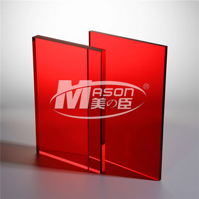 feuilles acryliques de plexiglass de couleur 6mm transparente de 5mm 1220x2440mm