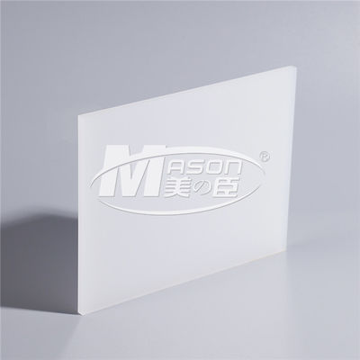 Pieds transparents d'Opal White Color Acrylic Sheet 4x8