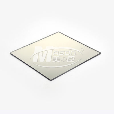 ruban de 2mm 3mm 5mm et feuille acrylique 1220x2440mm de miroir d'or