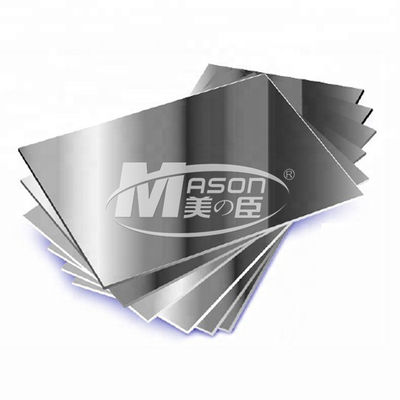 argent et feuille acrylique d'or 3mm de miroir de plexiglass de 4ftx6ft de miroir