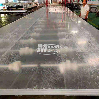 feuilles en verre acryliques de 70mm 80mm pour des feuilles de plexiglass d'aquarium