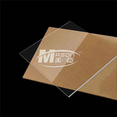 3/8" Muttahida Majlis-e-Amal 100% de Vierge de l'épaisseur 4x8'Crystal Clear Plexiglass Acrylic Sheets