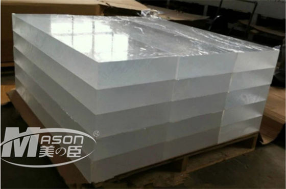 Feuille acrylique d'aquarium résistant des bâches en plastique 90mm nageant les panneaux en plastique