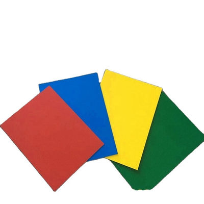 Coupe de feuille en plastique de couleur de feuille d'ABS noir blanc des bâches en plastique 3mm à classer