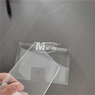 PMMA 3-5 ans d'anti feuille acrylique statique de 15mm de couleur claire