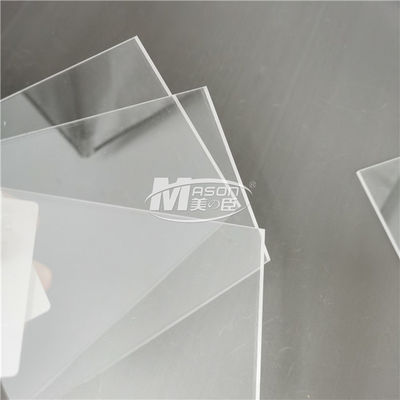 feuille en verre acrylique ignifuge claire ignifuge d'anti éraflure de 6mm