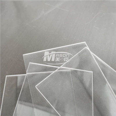 feuille acrylique ignifuge des pieds 4x8 V0 de 5mm transparente et couleur