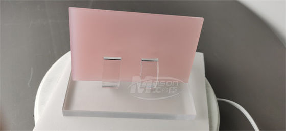 Plat en plastique masqué de papier 3mm 1250 x 2450mm épais d'acrylique de couleur de métier