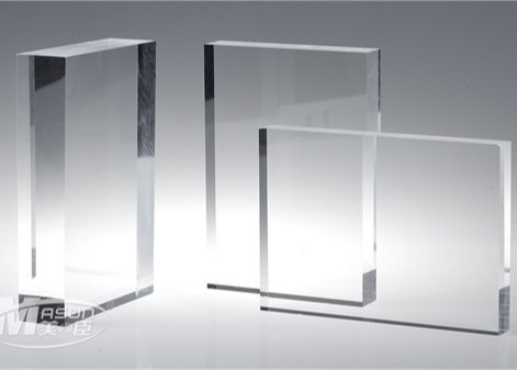 feuille en verre en plastique transparente de feuille acrylique 1220x2440mm claire de 4mm
