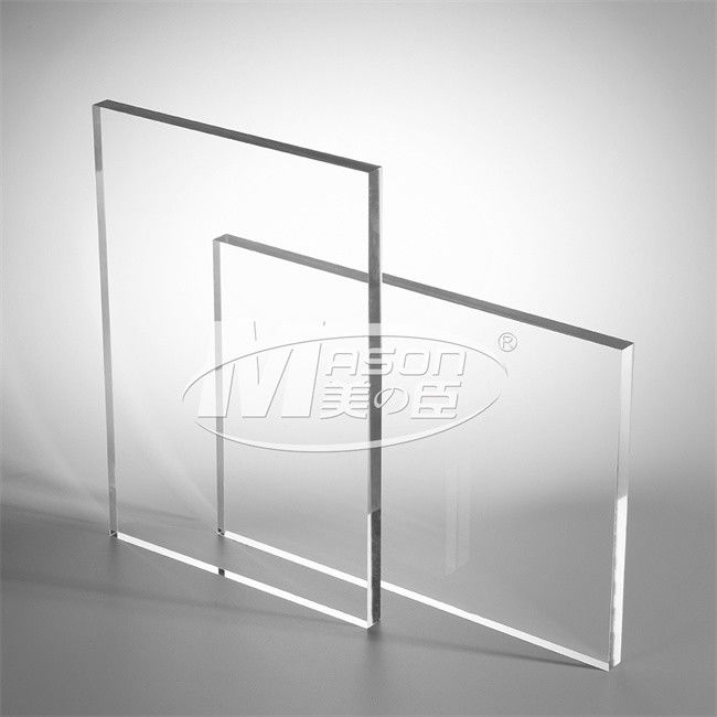 Haut brillant du plexiglass 10mm d'acrylique de feuille en plastique transparente claire en verre