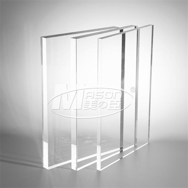 Feuilles acryliques de feuille de PMMA de plexiglass acrylique clair du panneau 3mm 1x2m