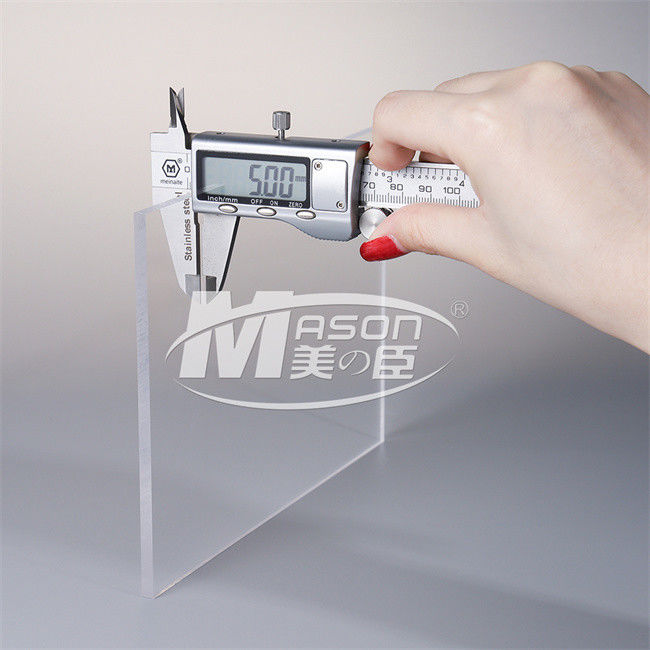 plexiglass acrylique résistant PMMA en plastique d'éraflure de 1/4inch 4x6FT