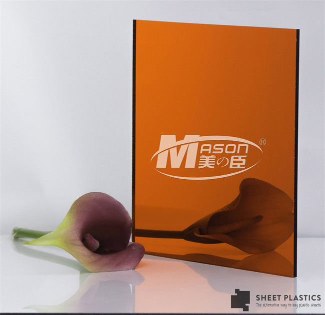 Rose Gold mince brillante  Feuille acrylique 1.22x1.83m de miroir