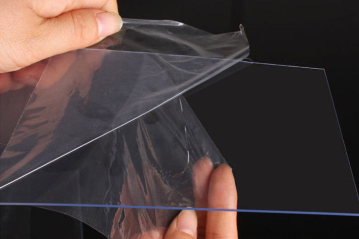 feuille en plastique rigide 0.5mm transparente de la feuille 4x8 pi de PVC de 0.3mm