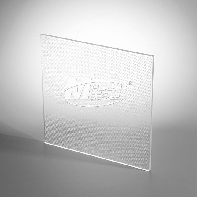 Plaque guide légère acrylique de laser Dot Plexiglass LGP avec le rendement lumineux élevé