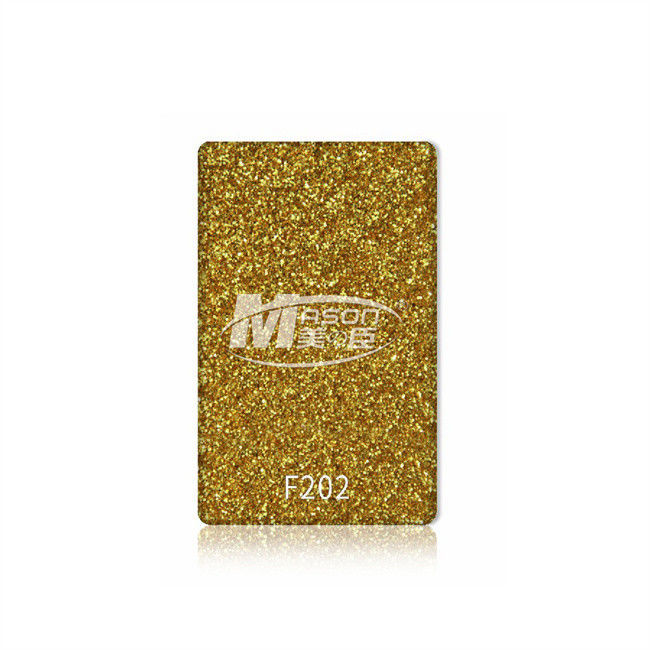Feuille acrylique de plexiglass de feuille d'or de scintillement rose coloré d'acrylique 1/8 pouce 3mm