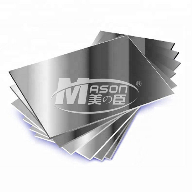 argent et feuille acrylique d'or 3mm de miroir de plexiglass de 4ftx6ft de miroir