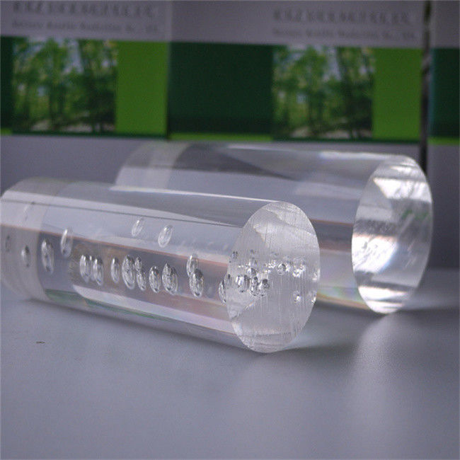 Les tubes acryliques Rods de la longueur 15cm du diamètre 4mm expulsent Rod acrylique rond transparent