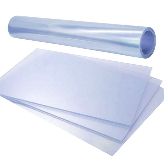 Feuille rigide transparente rigide en plastique 1220x2440mm de PVC du film 0.5mm de PVC