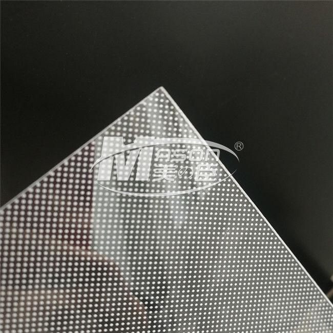 panneaux légers acryliques de 1mm LED pour le panneau uniforme de lumière de guide léger de LED