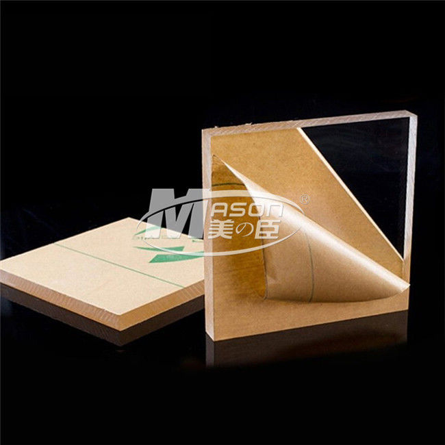 feuille en plastique transparente 300mm de mars de l'éraflure 4x8 en verre résistant optique de perspex