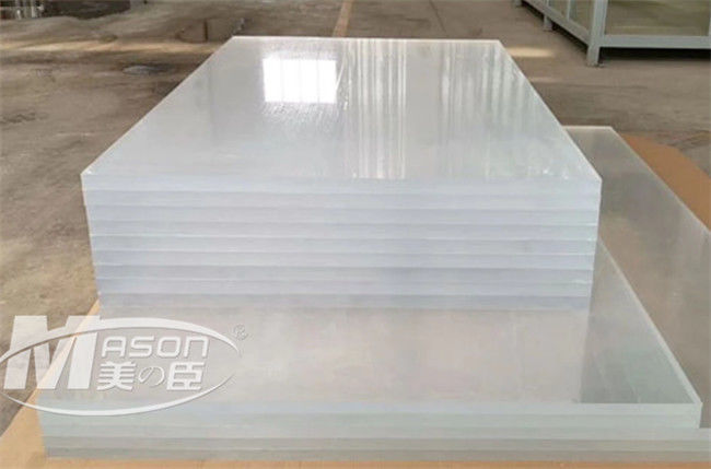Feuille acrylique d'aquarium résistant des bâches en plastique 90mm nageant les panneaux en plastique