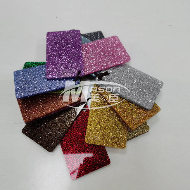 feuille de plexiglass colorée par feuille acrylique de scintillement de 3mm 4mm 5mm