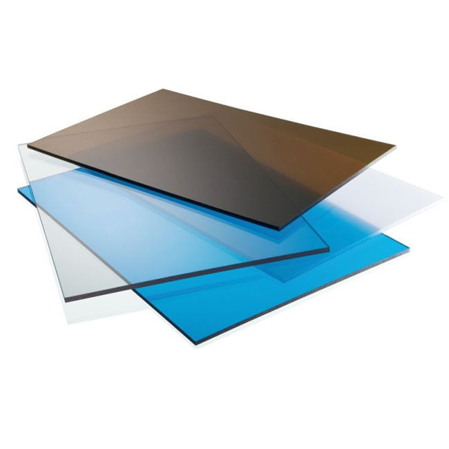 Panneau résistant de PC de toiture de polycarbonate de l'espace libre 4x8 du solide 3-20mm pour le toit