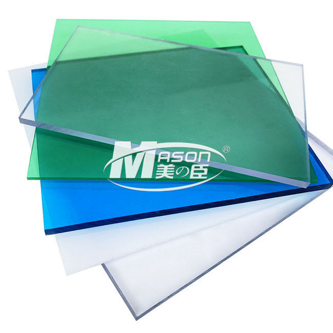 Le polycarbonate clair de bâche UV lambrisse la lumière du jour en plastique transparente de panneau pour la serre chaude