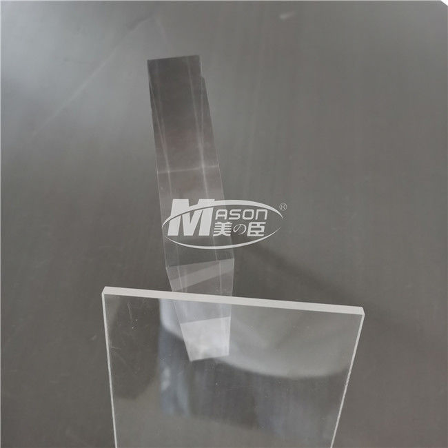 Panneau en plastique acrylique de 4x8 pi de feuille en verre claire à haute brillance de perspex