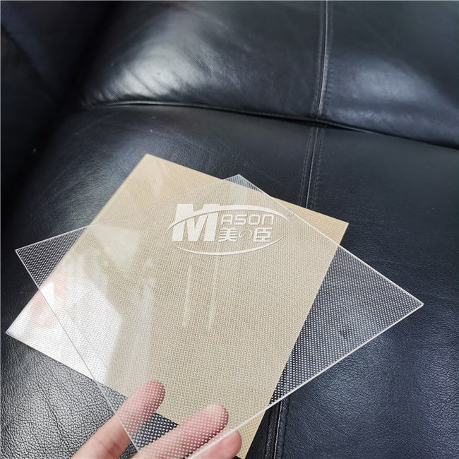plaque guide légère acrylique de 15mm 1220x2440mm Mitsubishi LGP pour le panneau de LED 