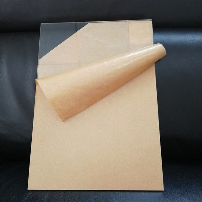 Feuille en plastique acrylique de fonte claire et transparente de 4x8 pi 2mm pour décoratif